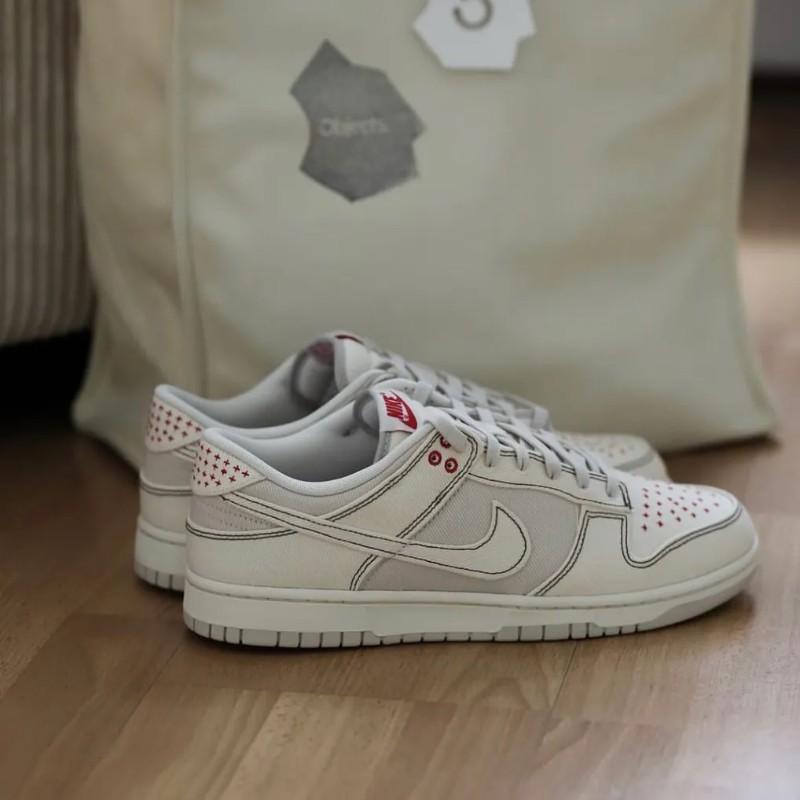 Nike Dunk Low Shashiko "Light Orewood Brown"