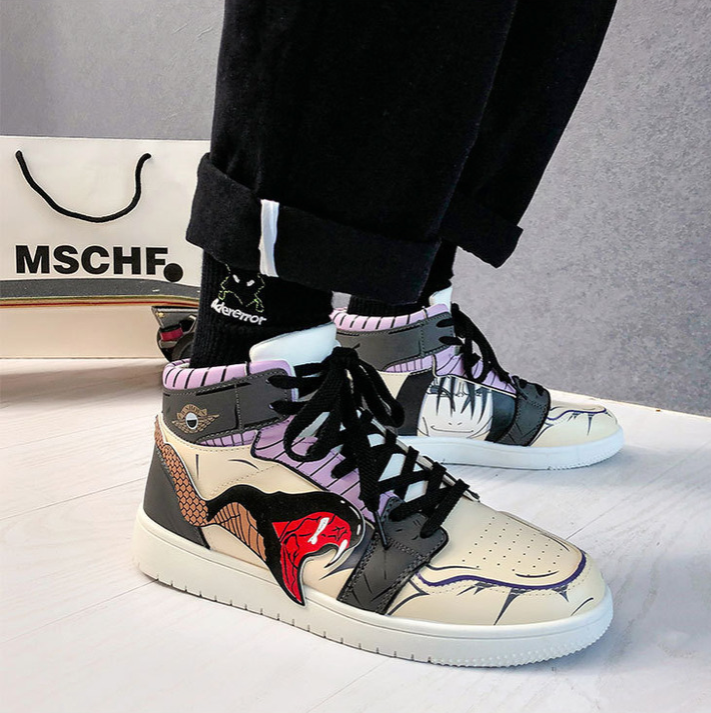 Orochimaru Jordan Sneakers – Naruto Anime Edition