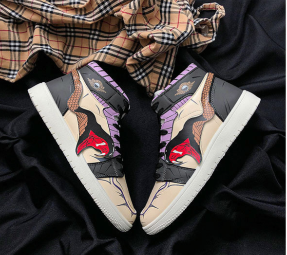 Orochimaru Jordan Sneakers – Naruto Anime Edition