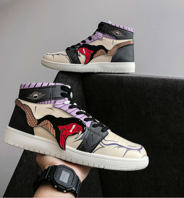 Orochimaru Jordan Sneakers – Naruto Anime Edition