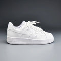 New Nike Air Force 1 Low White Double Laces