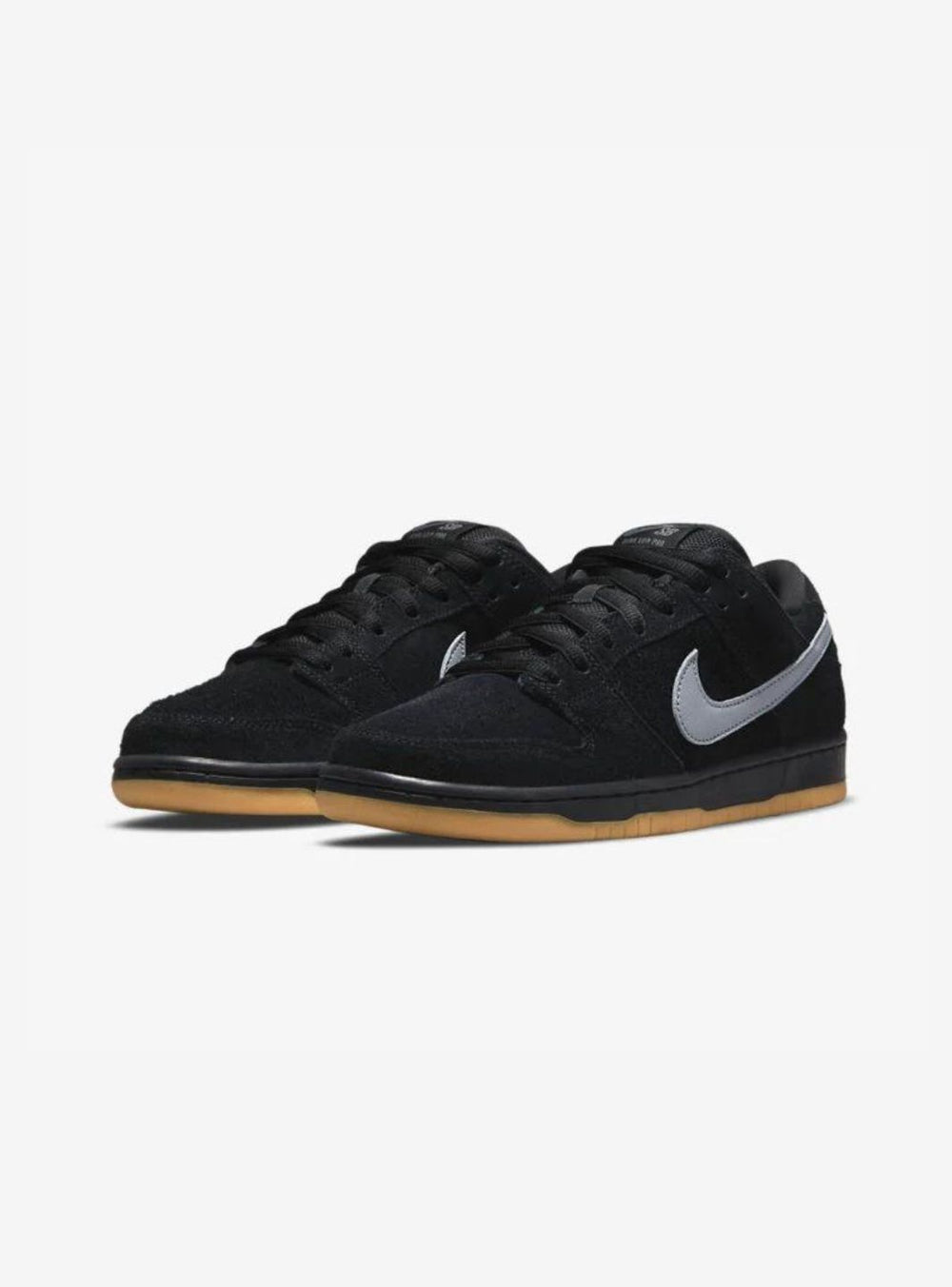Nike SB Dunk Low Fog – Sneakers Skate Black Gum Light Grey