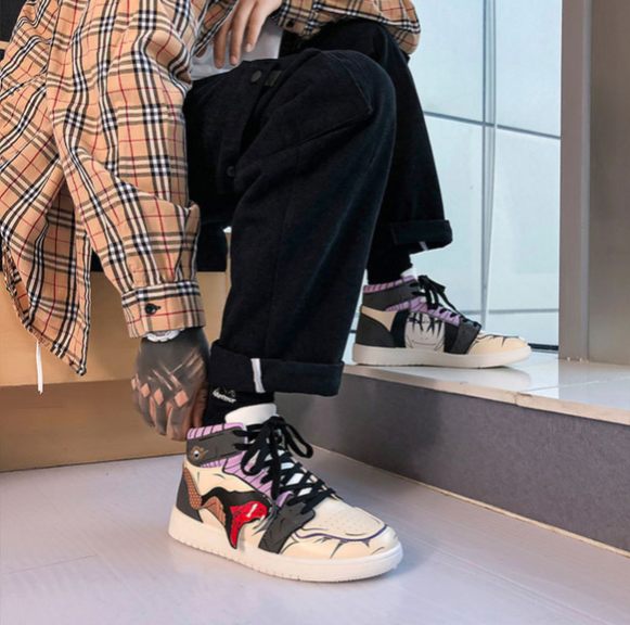 Orochimaru Jordan Sneakers – Naruto Anime Edition