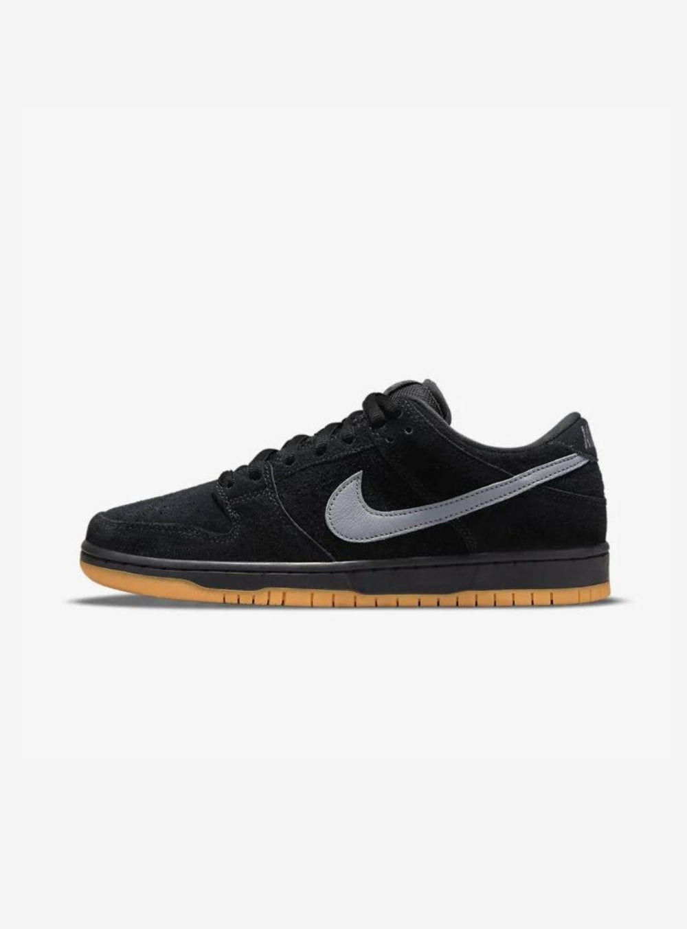 Nike SB Dunk Low Fog – Sneakers Skate Black Gum Light Grey