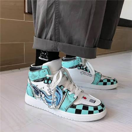 Demon Slayer Water Skill Sneakers