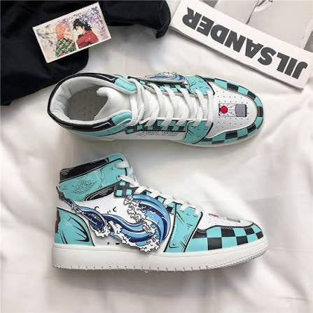 Demon Slayer Water Skill Sneakers