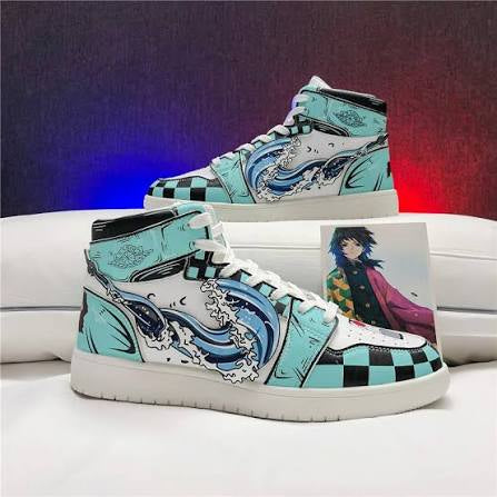 Demon Slayer Water Skill Sneakers